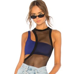 h:ours Sheer bodysuit
